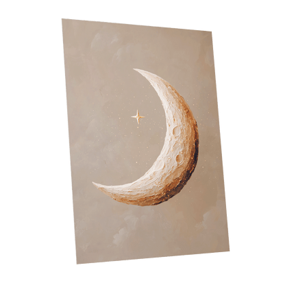 Gilded Crescent – unframed poster option