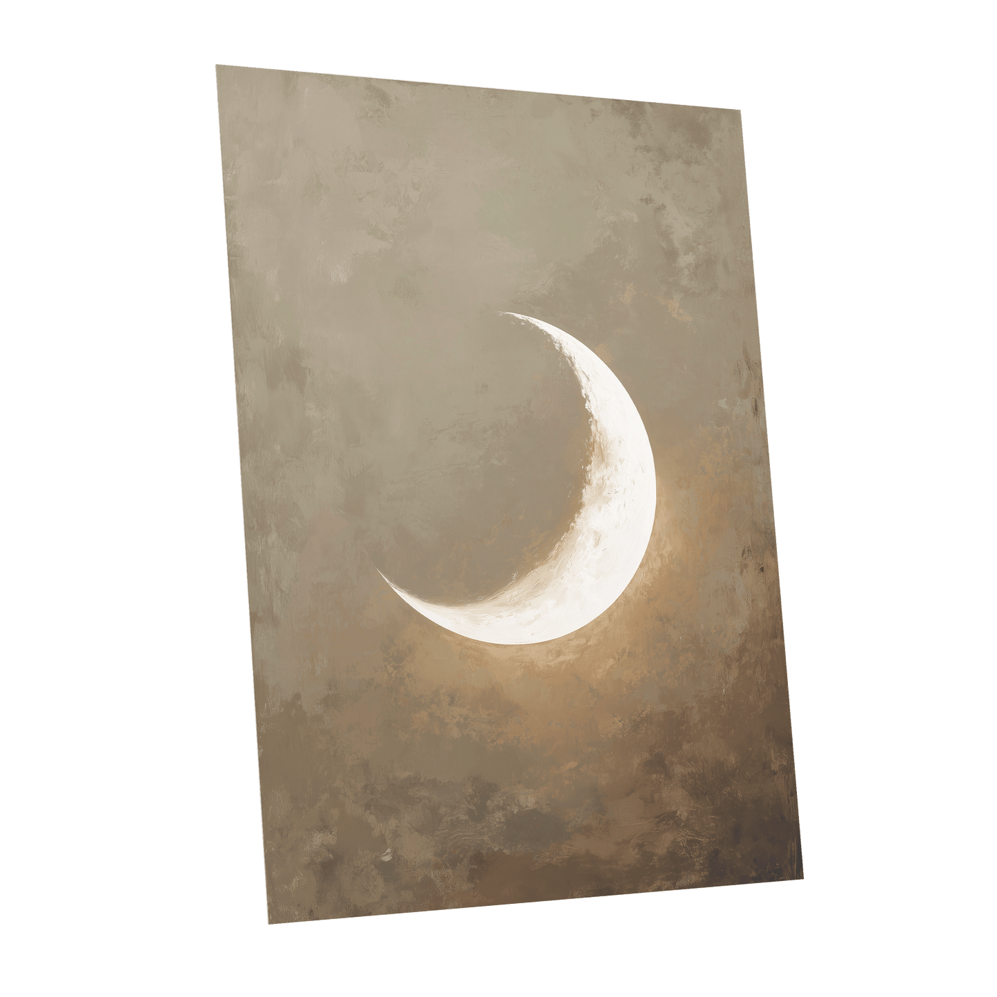 Gilded Crescent – unframed poster option