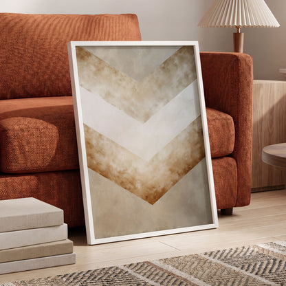 Gilded Descent – wall art displayed in a styled interior, gallery view 6