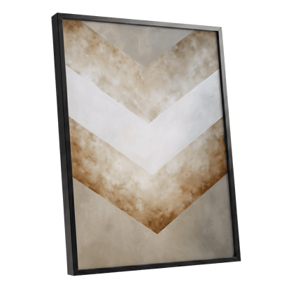 Gilded Descent – black framed poster option