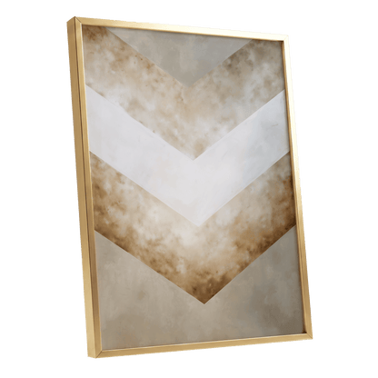 Gilded Descent – gold framed poster option