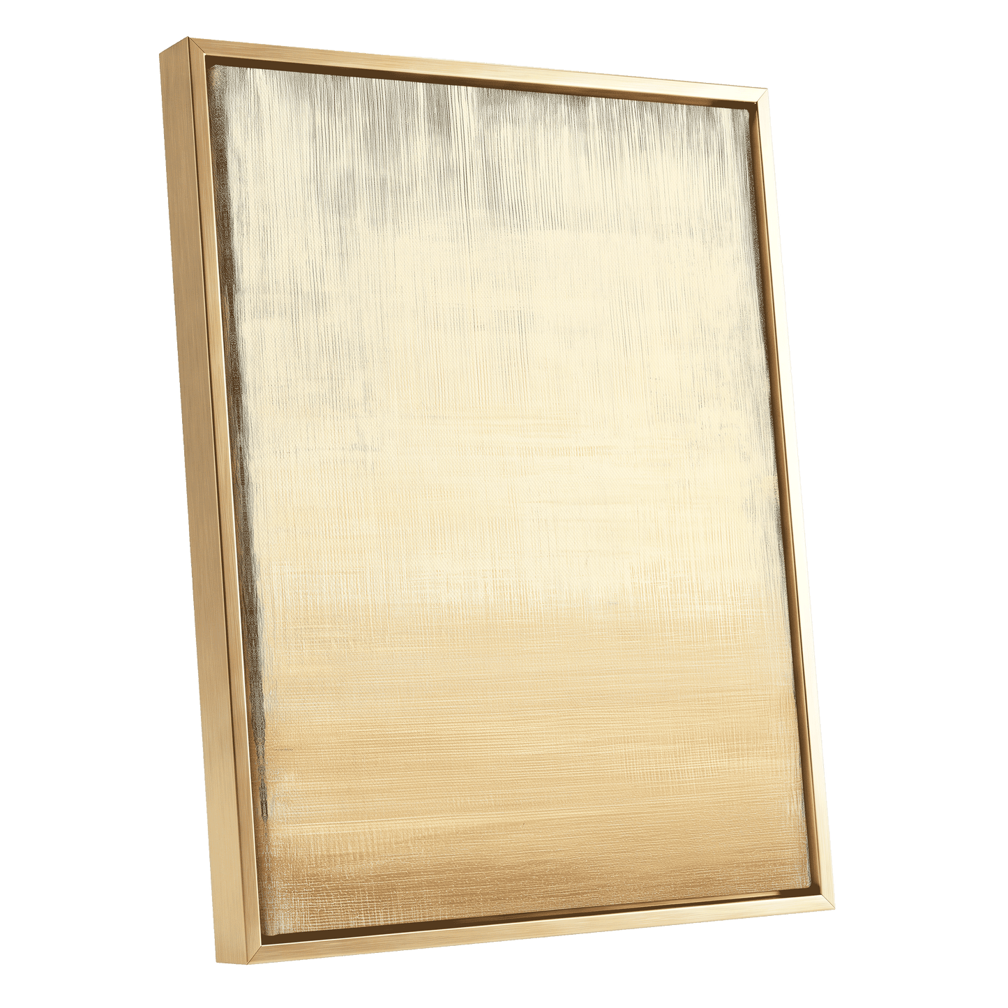 Gilded Stillness – gold framed canvas option