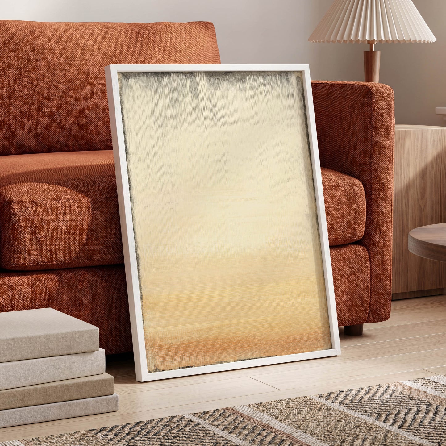 Gilded Stillness – wall art displayed in a styled interior, gallery view 6