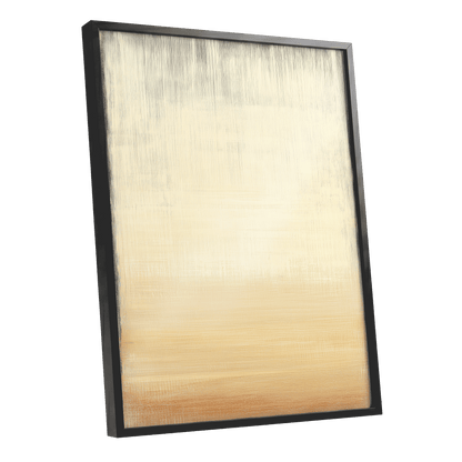 Gilded Stillness – black framed poster option