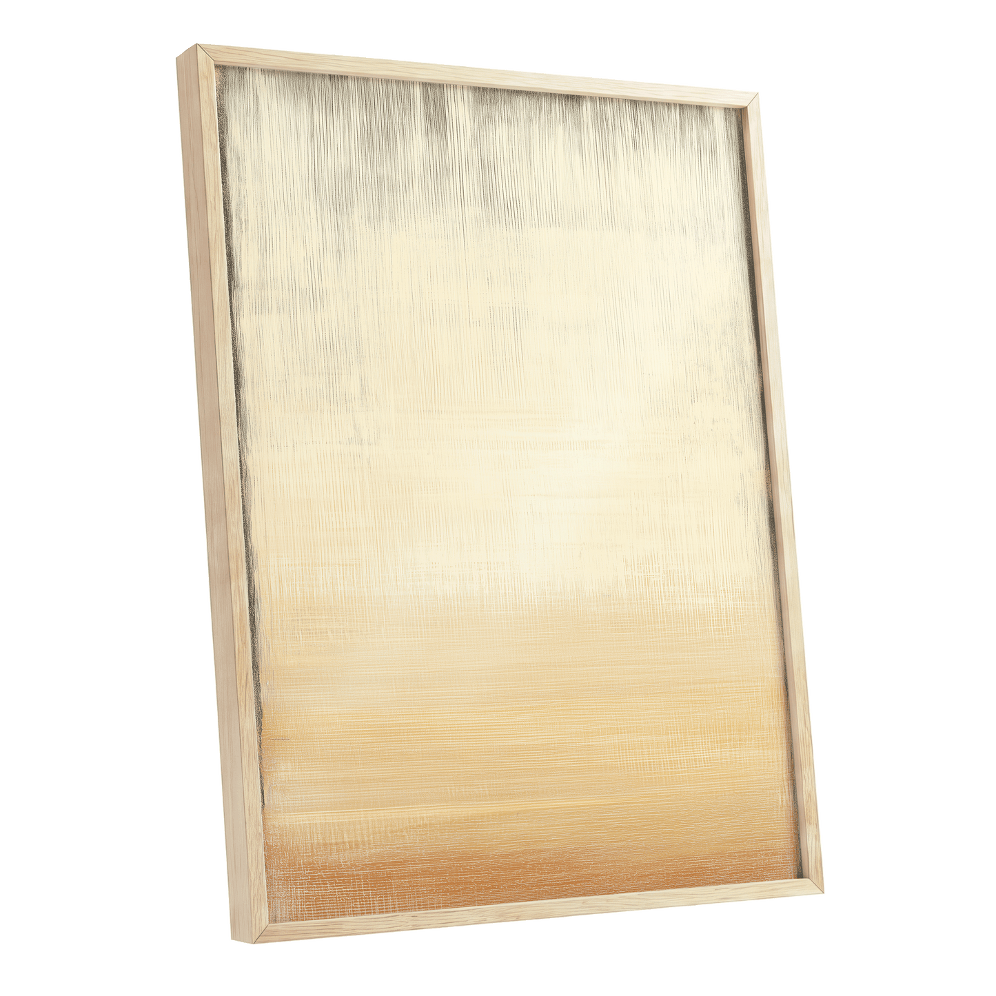 Gilded Stillness – oak framed poster option