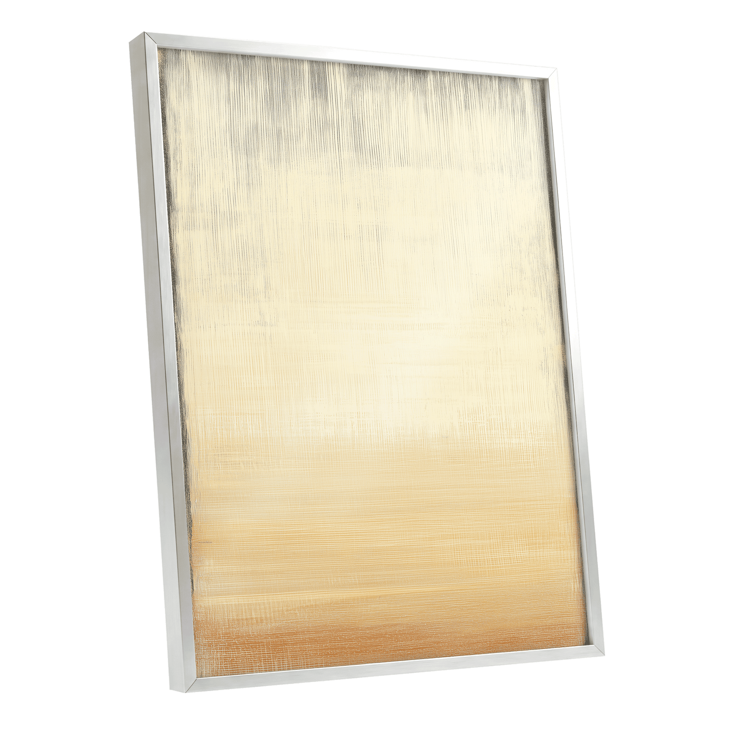 Gilded Stillness – silver framed poster option