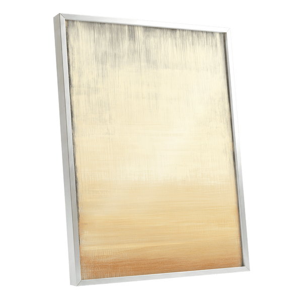 Gilded Stillness – silver framed poster option