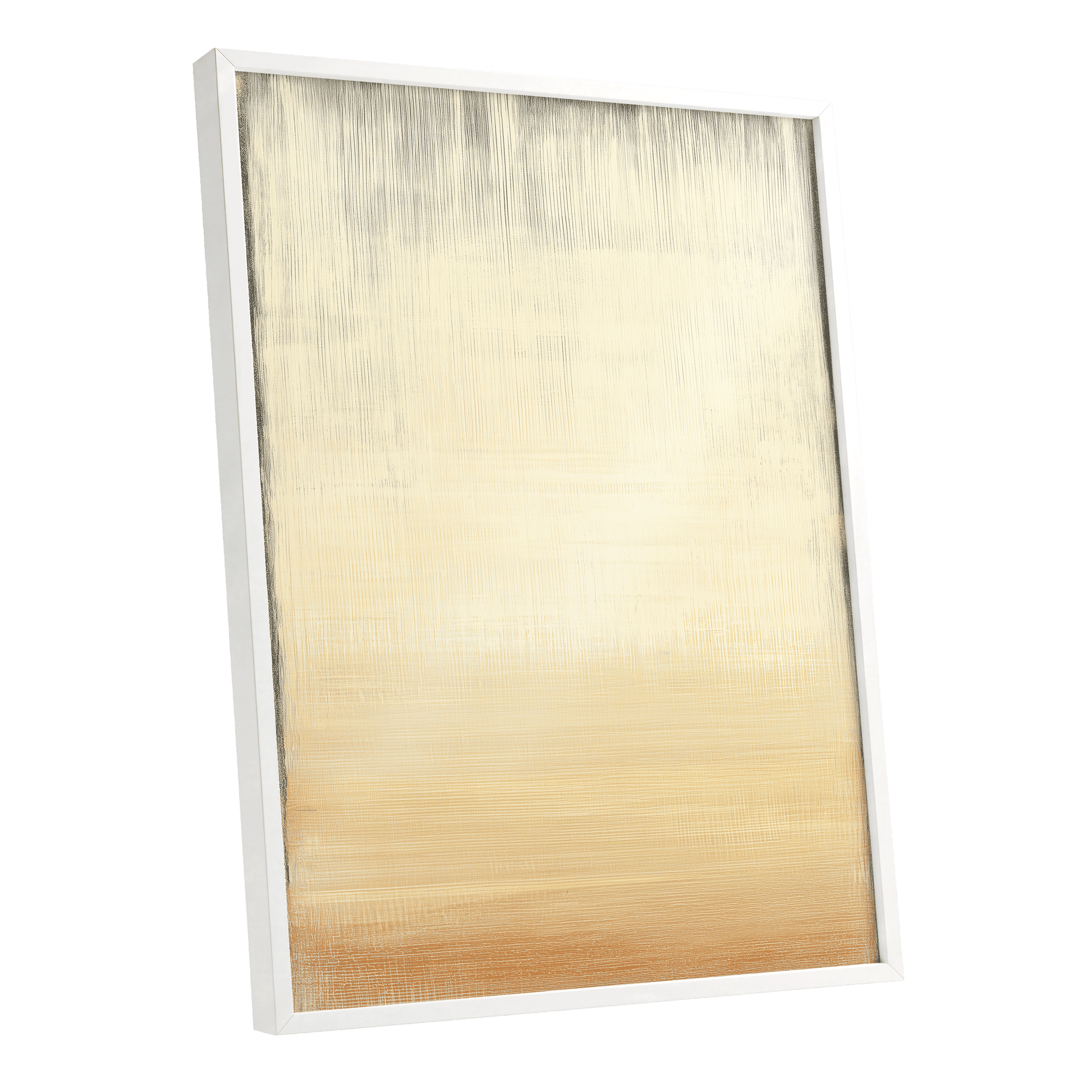 Gilded Stillness – white framed poster option
