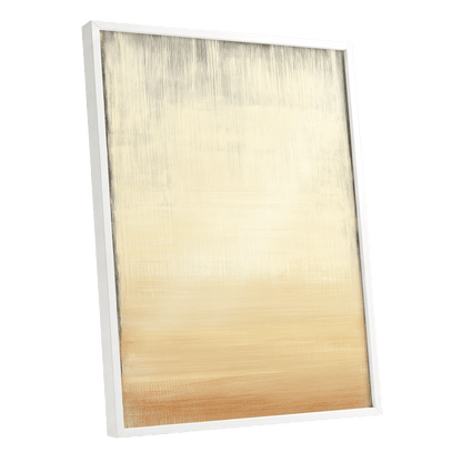 Gilded Stillness – white framed poster option