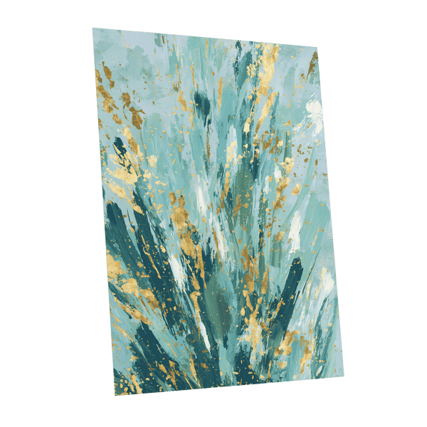 Gilded Tidal Veil – unframed poster option