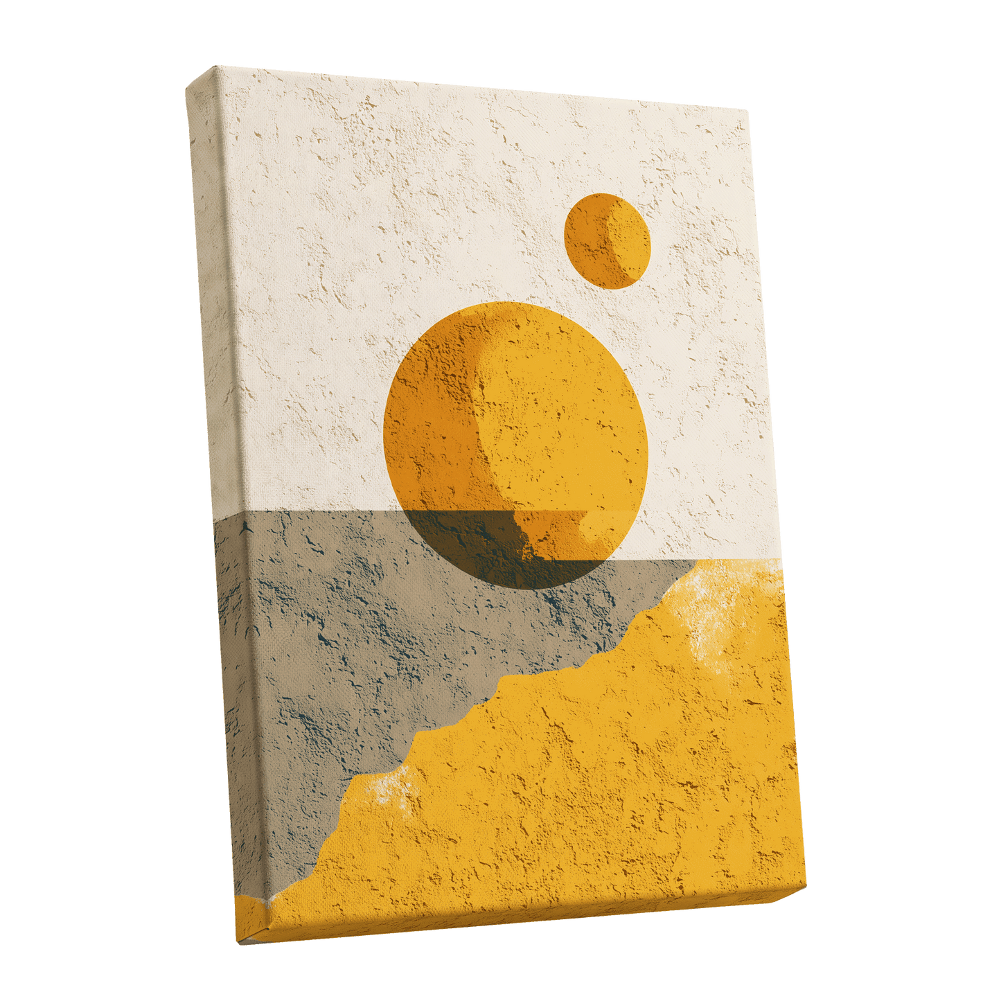 Golden Horizon Forms – stretched canvas option