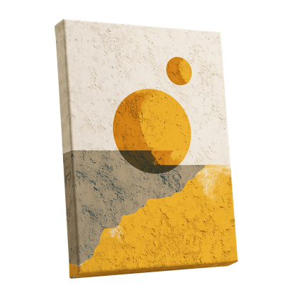Golden Horizon Forms – stretched canvas option
