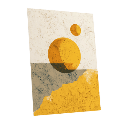 Golden Horizon Forms – unframed poster option