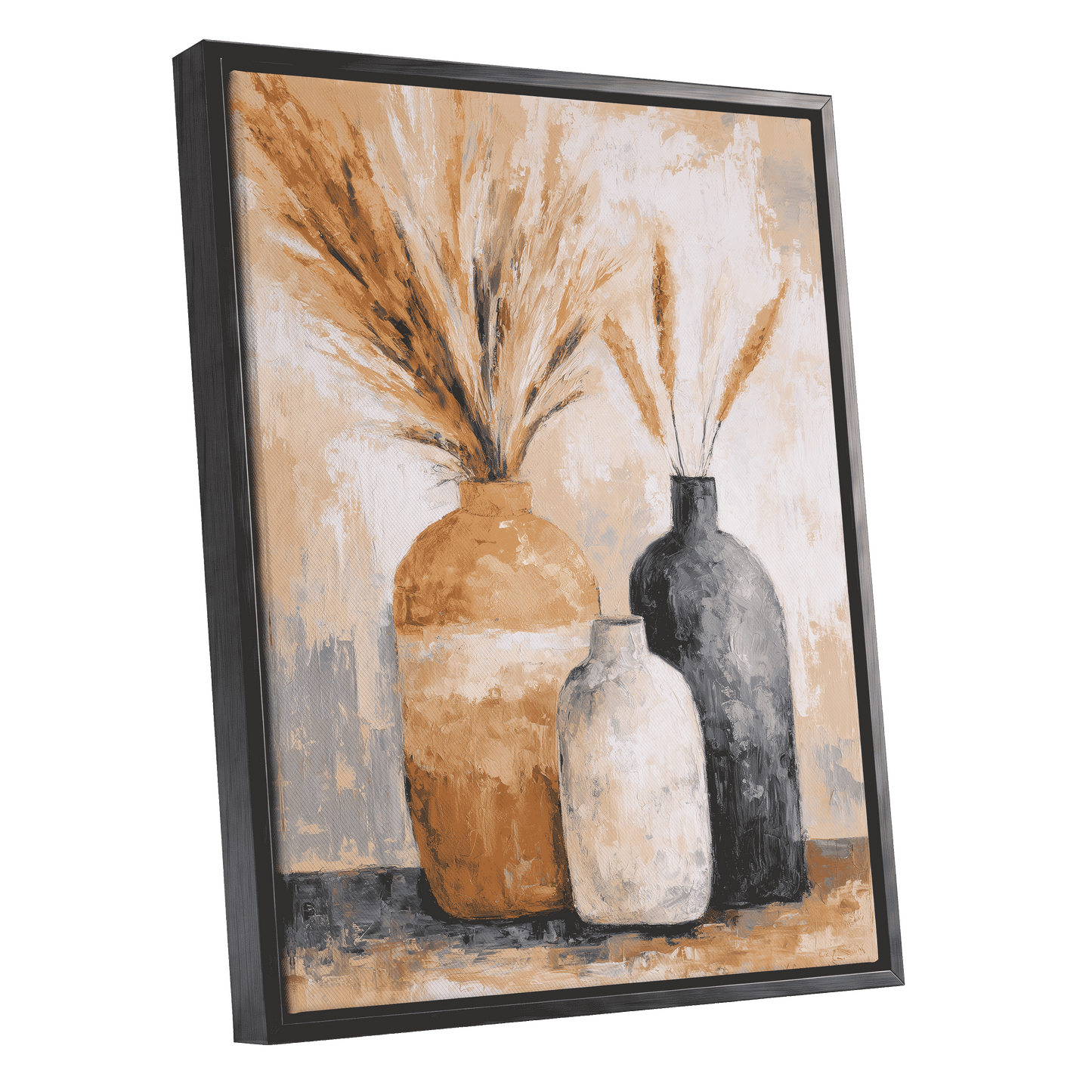 Harvest Vessel Study – black framed canvas option