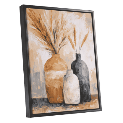 Harvest Vessel Study – black framed canvas option
