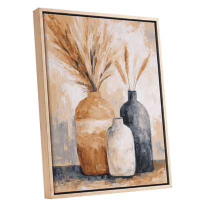 Harvest Vessel Study – oak framed canvas option
