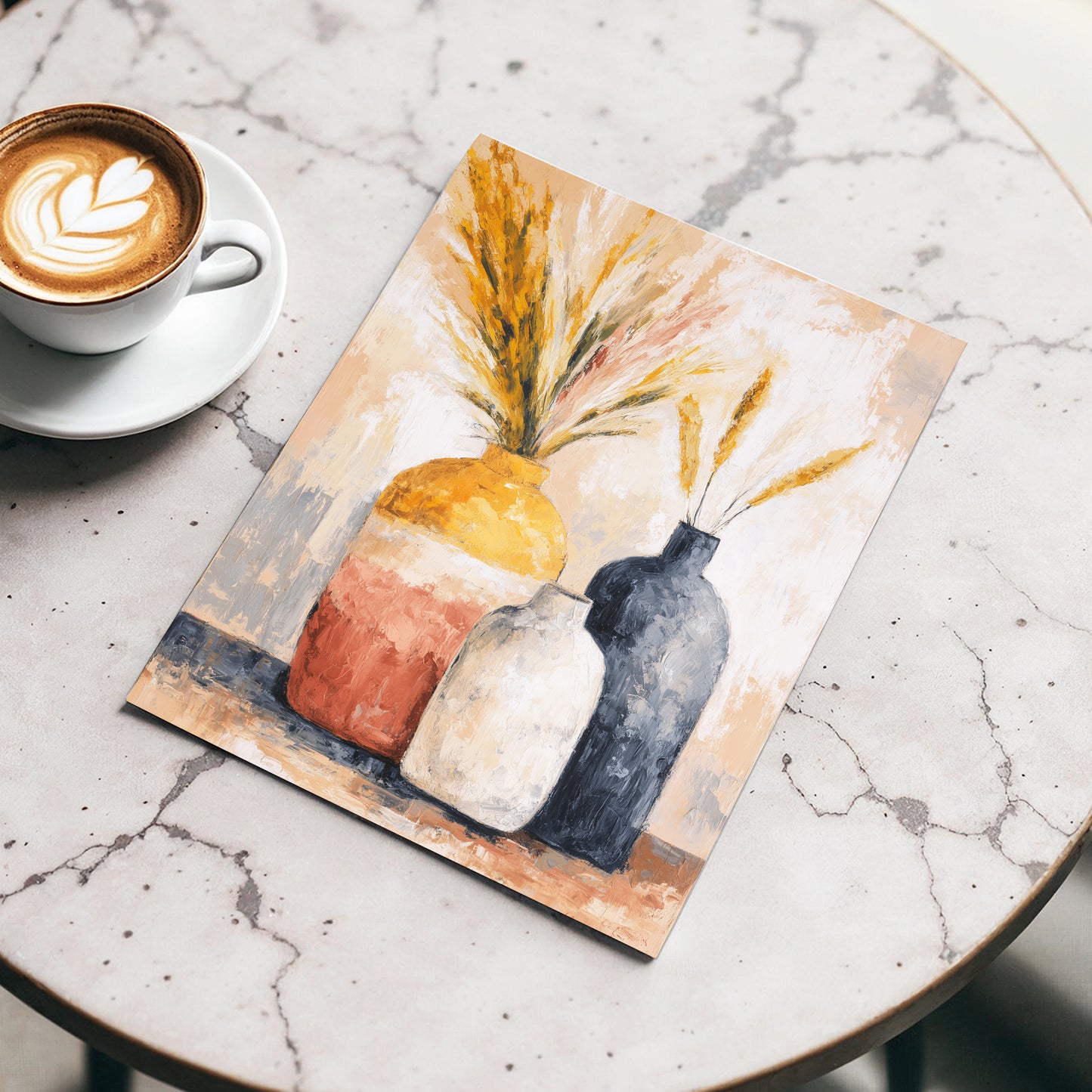 Harvest Vessel Study – wall art displayed in a styled interior, gallery view 3