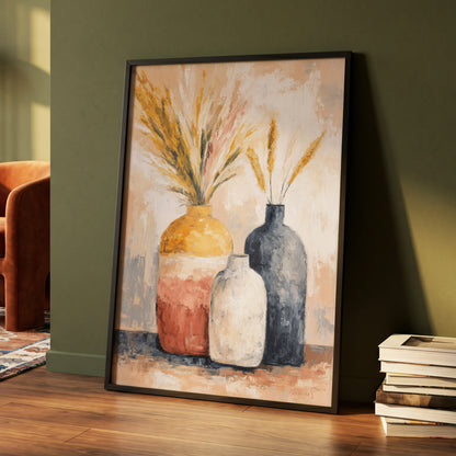 Harvest Vessel Study – wall art displayed in a styled interior, gallery view 4