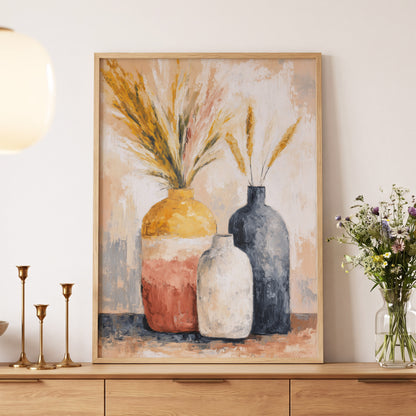 Harvest Vessel Study – wall art displayed in a styled interior, gallery view 5