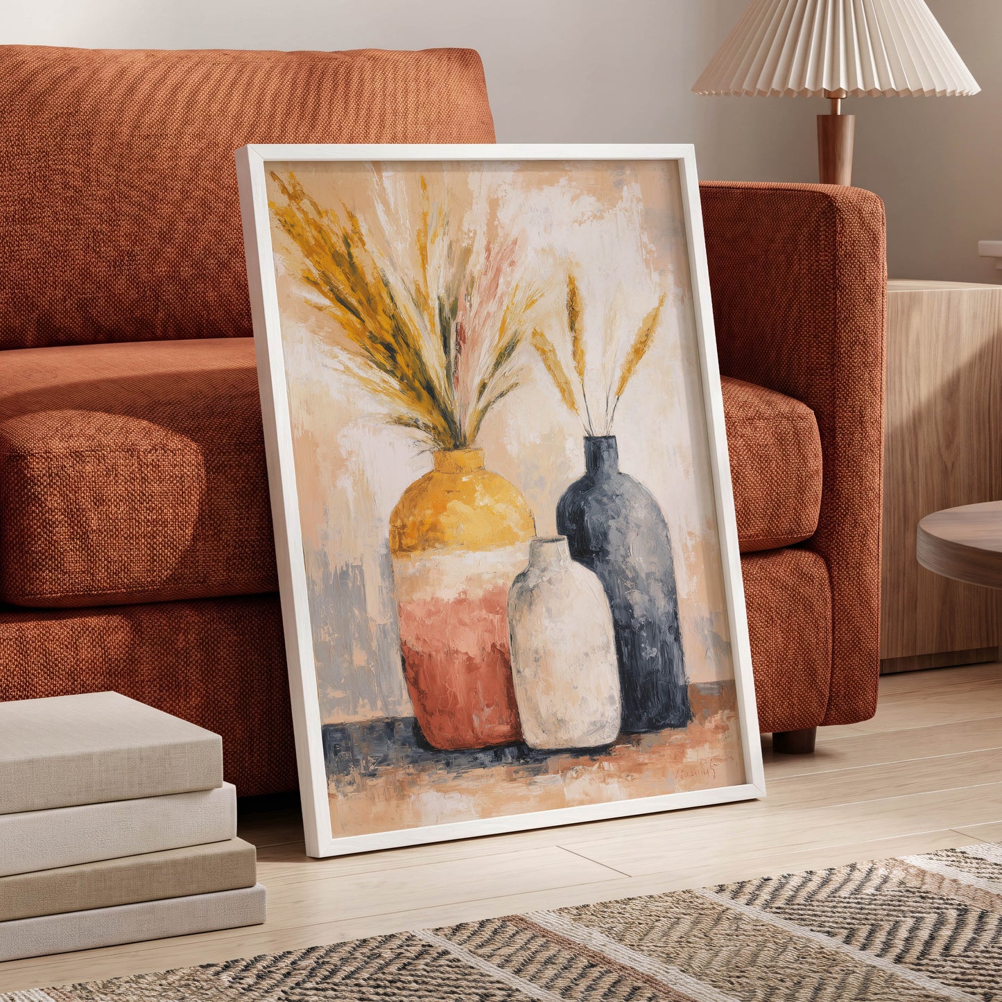 Harvest Vessel Study – wall art displayed in a styled interior, gallery view 6