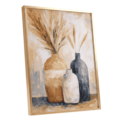 Harvest Vessel Study – gold framed poster option