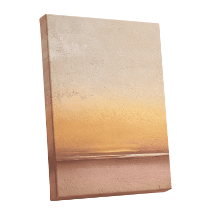 Hushed Horizon – stretched canvas option