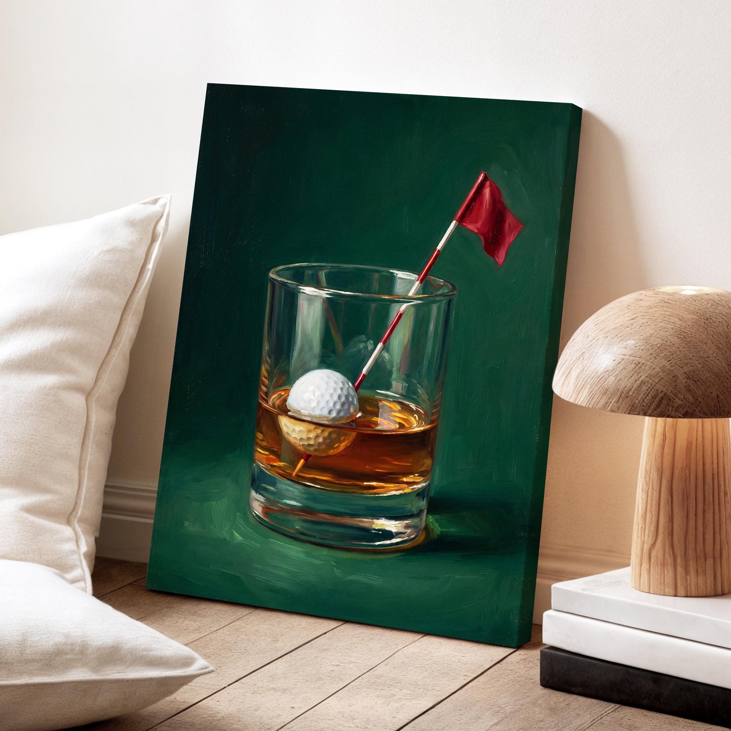 Whiskey Golf Glass