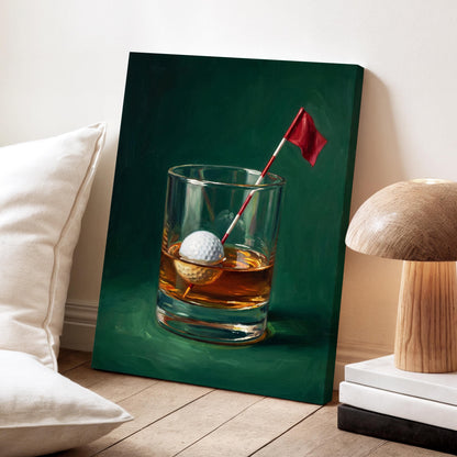 Whiskey Golf Glass