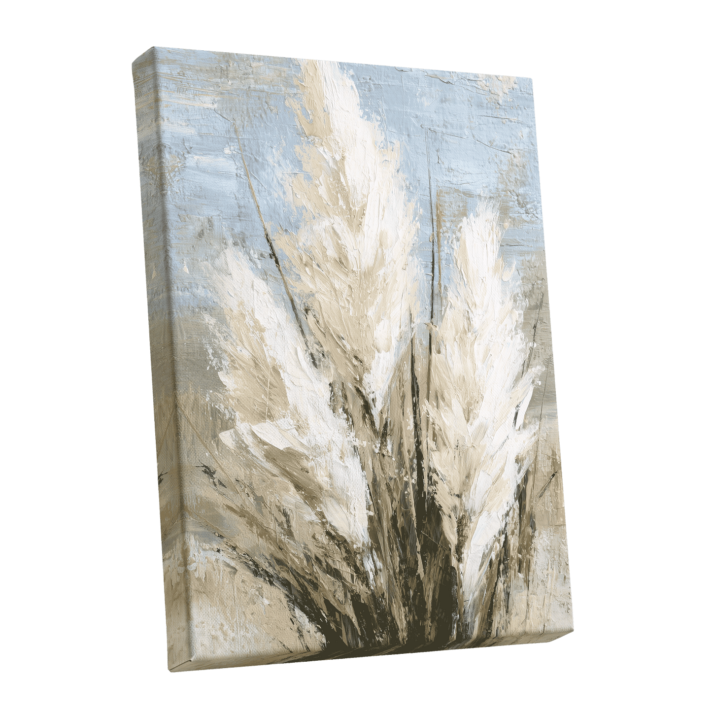 Ivory Meadow – stretched canvas option