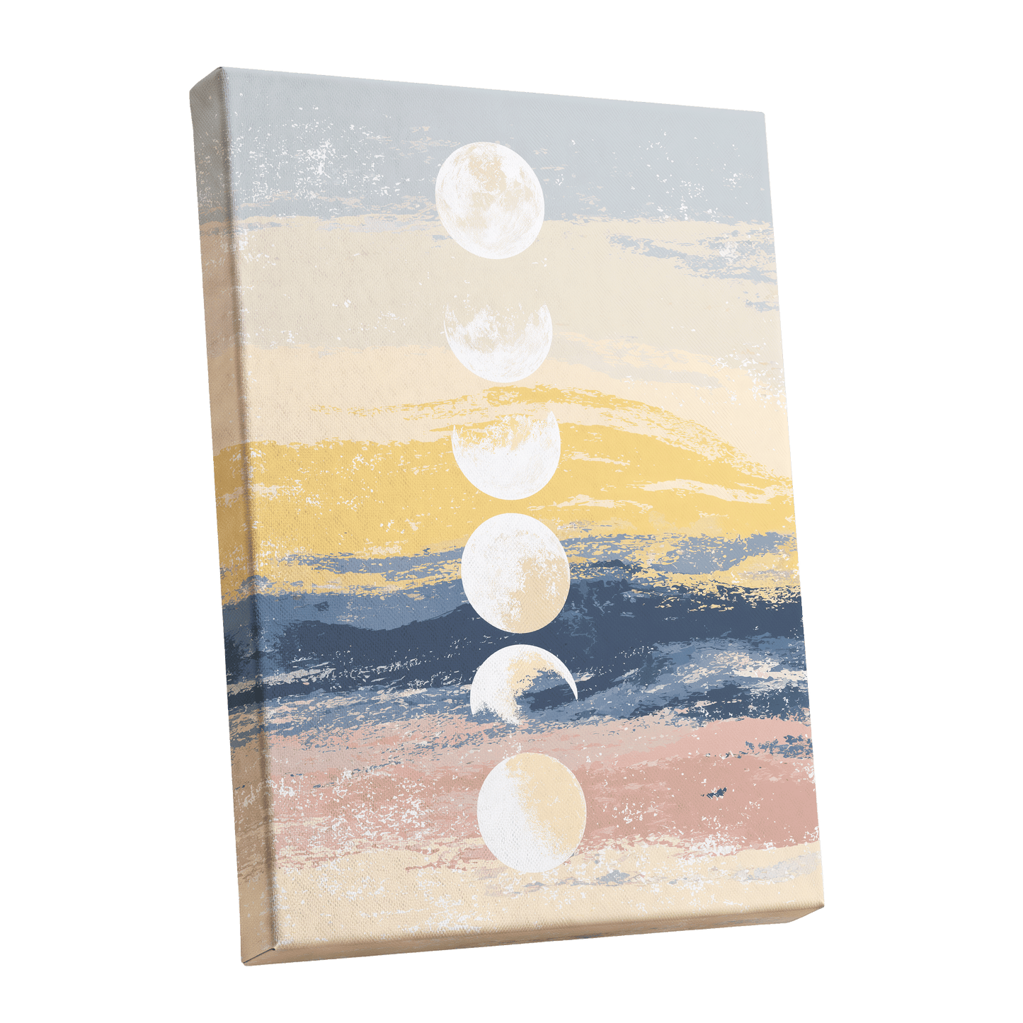 Lunar Tides – stretched canvas option