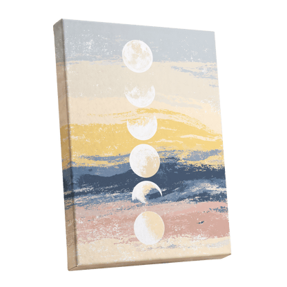Lunar Tides – stretched canvas option