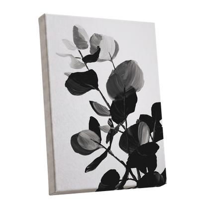 Monochrome Canopy – stretched canvas option