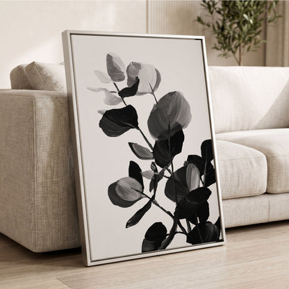 Monochrome Canopy – wall art displayed in a styled interior, gallery view 2