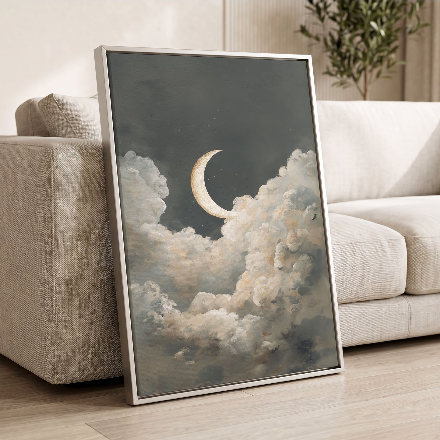 Moonlit Reverie – wall art displayed in a styled interior, gallery view 2
