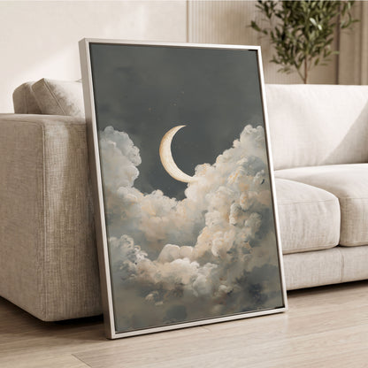 Moonlit Reverie – wall art displayed in a styled interior, gallery view 2