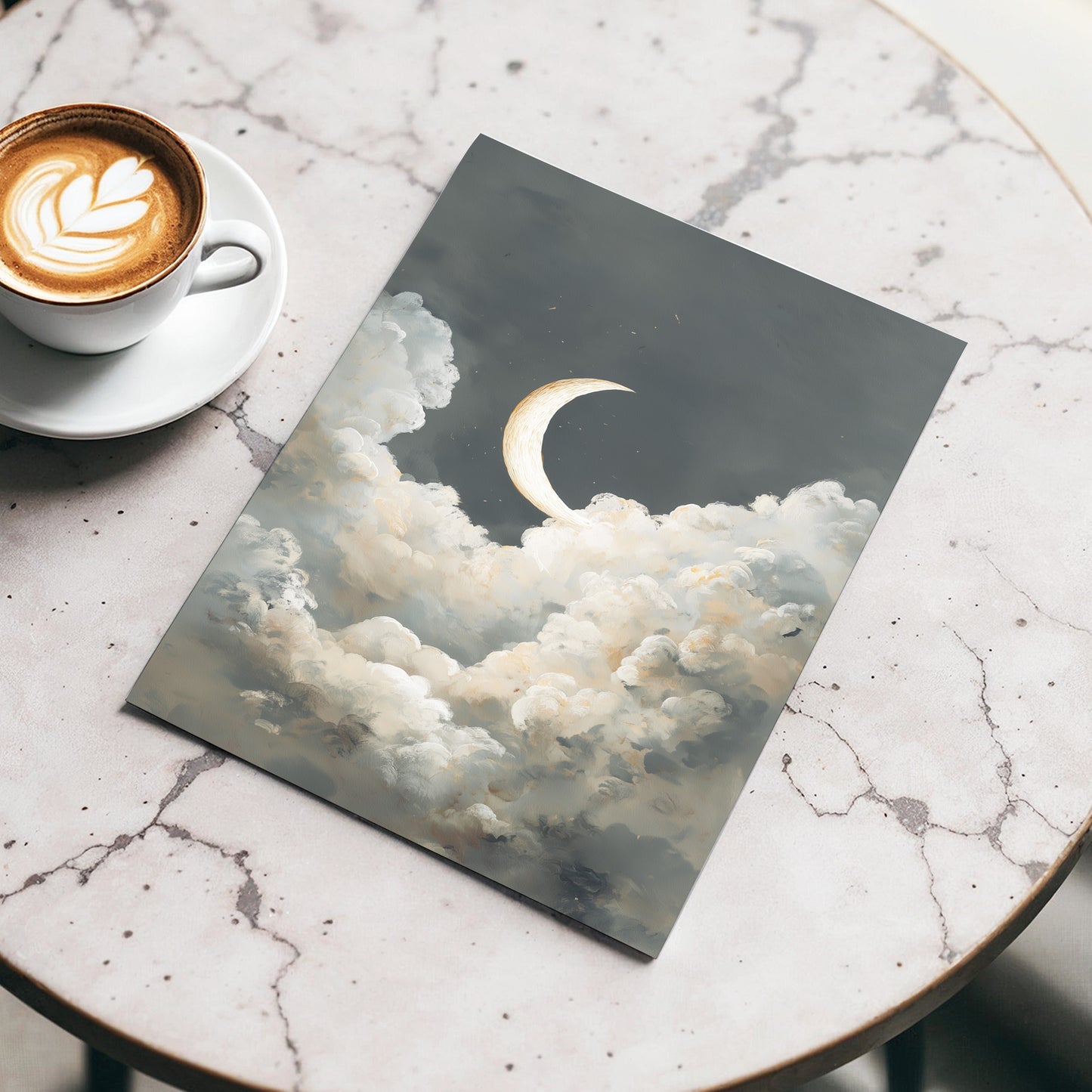 Moonlit Reverie – wall art displayed in a styled interior, gallery view 3