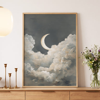 Moonlit Reverie – wall art displayed in a styled interior, gallery view 5