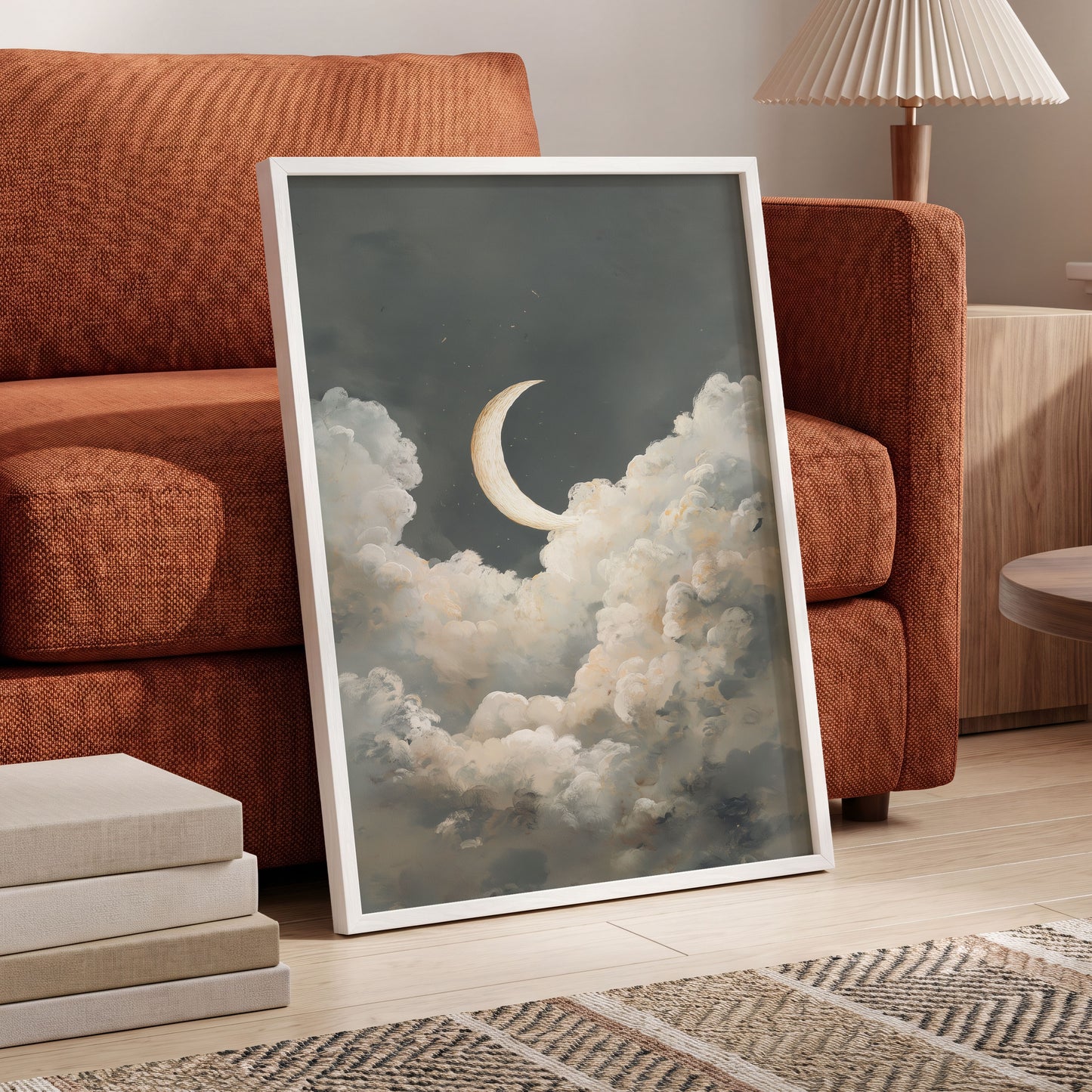Moonlit Reverie – wall art displayed in a styled interior, gallery view 6