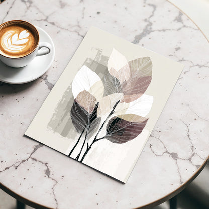 Mushroom Leaf Study – wall art displayed in a styled interior, gallery view 3