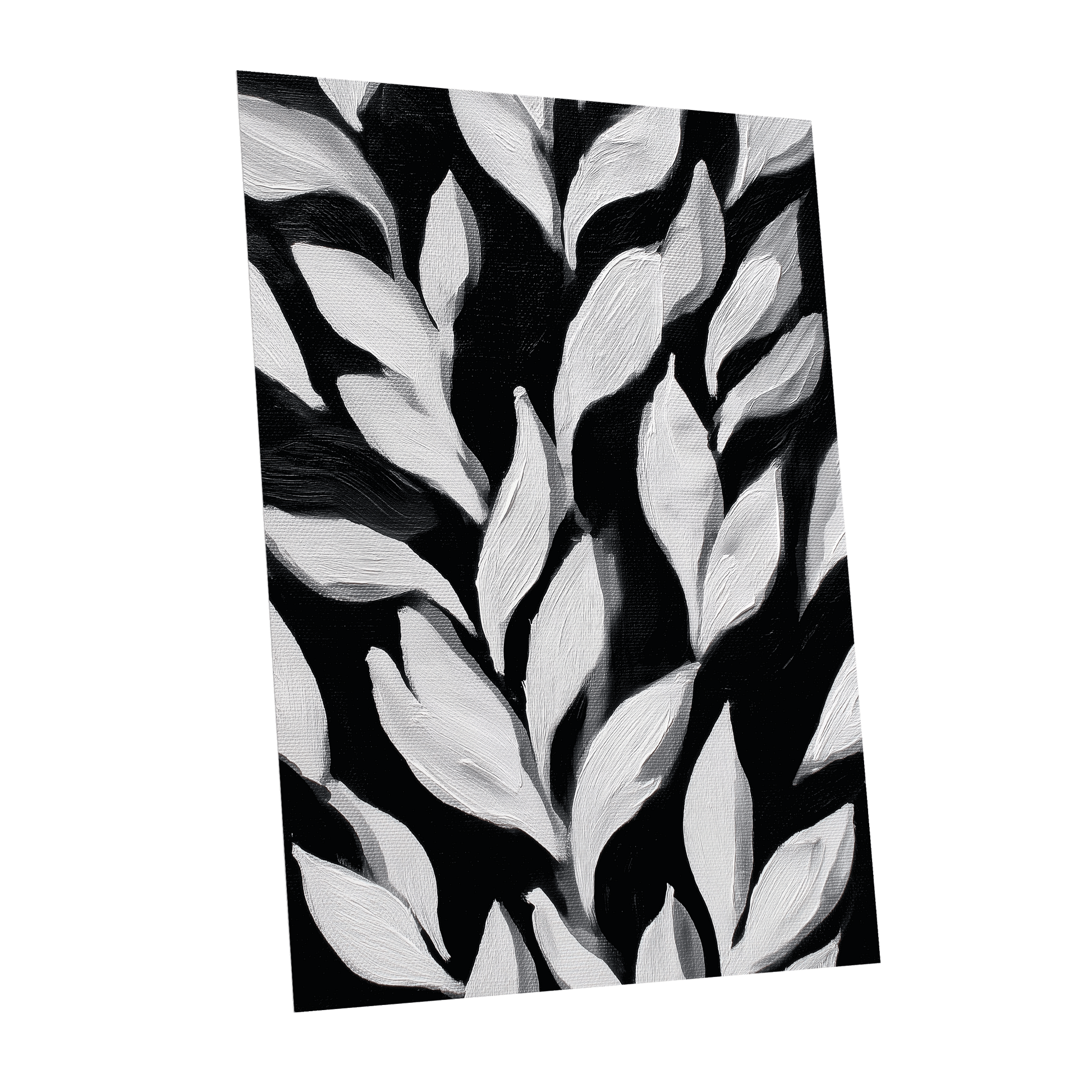 Nocturne Leaves – unframed poster option