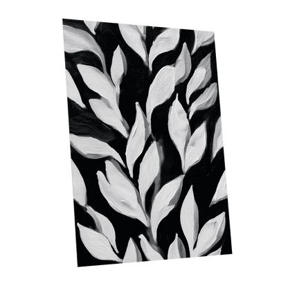 Nocturne Leaves – unframed poster option