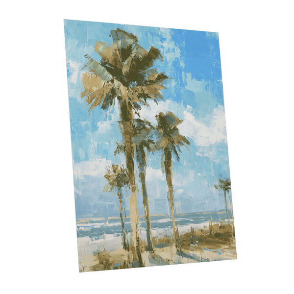 Palm Light Reverie – unframed poster option