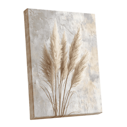 Pampas in Quiet Light – stretched canvas option