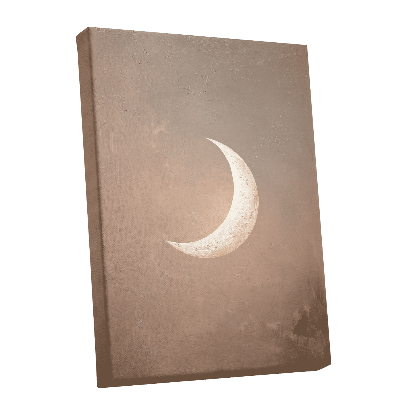 Quiet Crescent – stretched canvas option