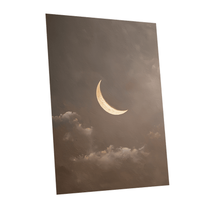 Quiet Lunar Drift – unframed poster option
