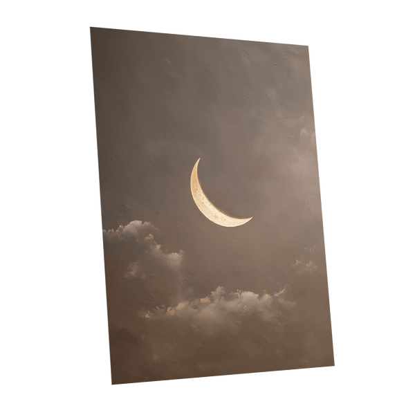 Quiet Lunar Drift – unframed poster option