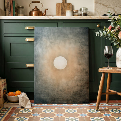 Quiet Orbit – canvas wall art in a styled interior, gallery view 1