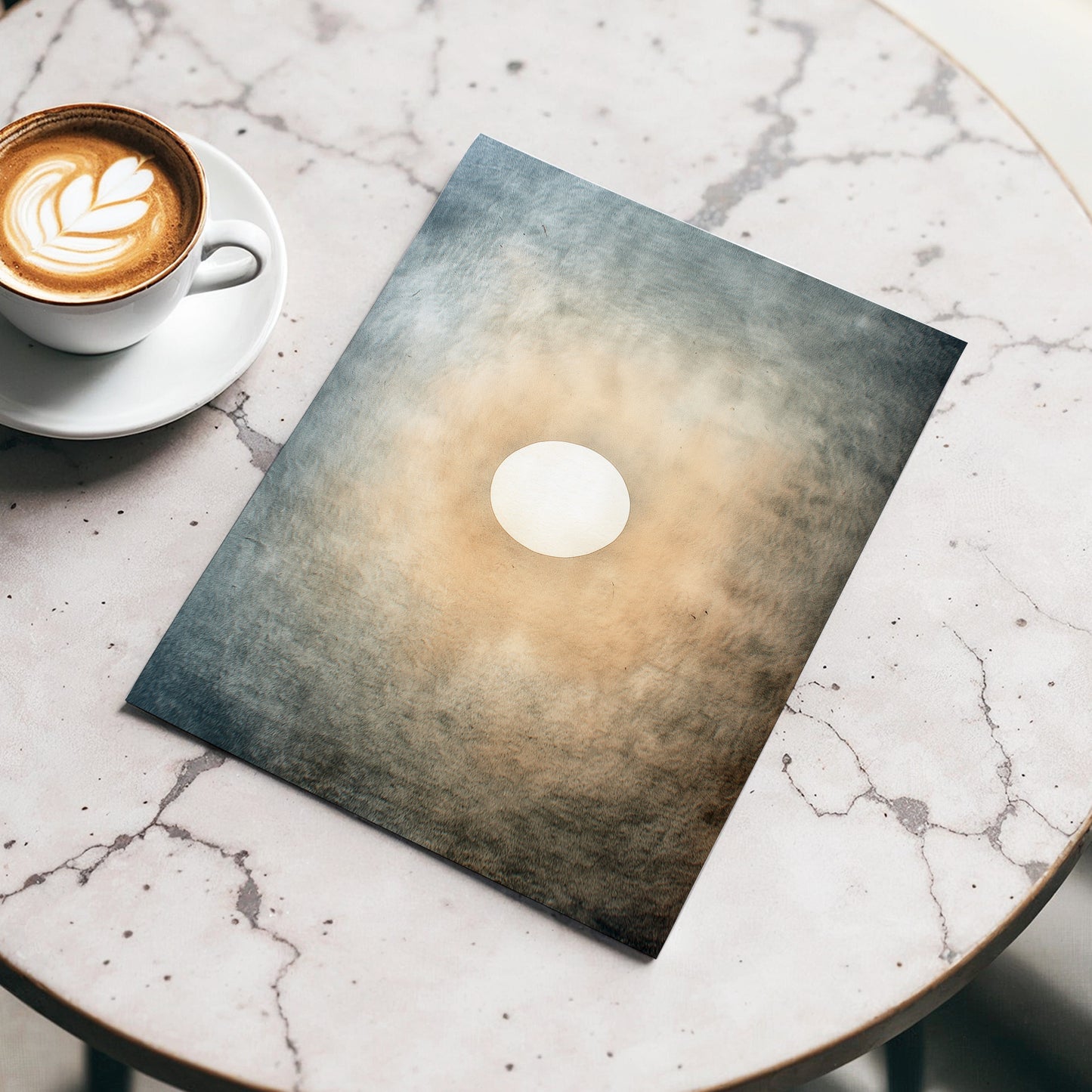 Quiet Orbit – wall art displayed in a styled interior, gallery view 3