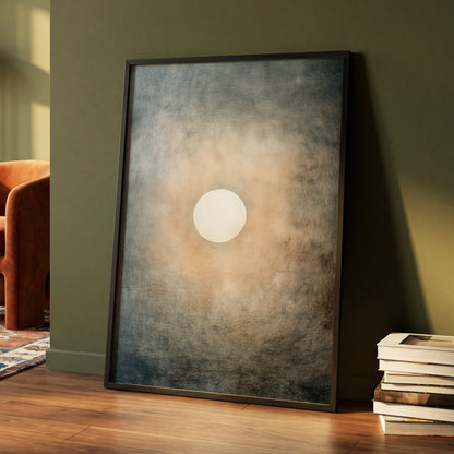 Quiet Orbit – wall art displayed in a styled interior, gallery view 4
