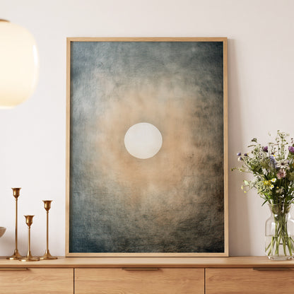 Quiet Orbit – wall art displayed in a styled interior, gallery view 5